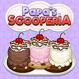 Papa's Scooperia Game