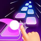 Tiles Ball: Dancing Hop